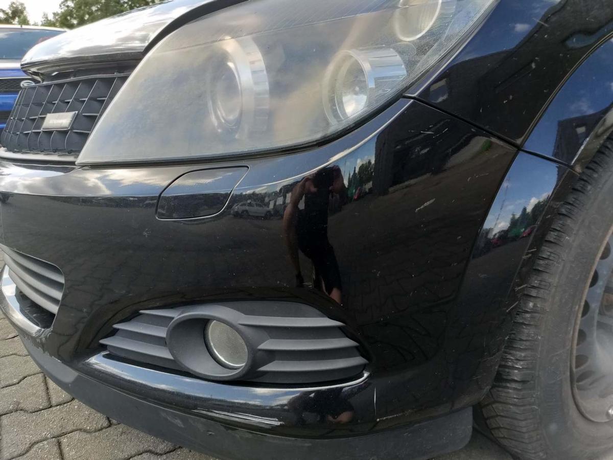 Opel Astra H GTC original Stoßstange Stossfänger vorn Z20R Saphirschwarz Bj.2006